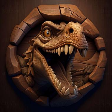 3D model Ice Age Dawn of the Dinosaurs game (STL)